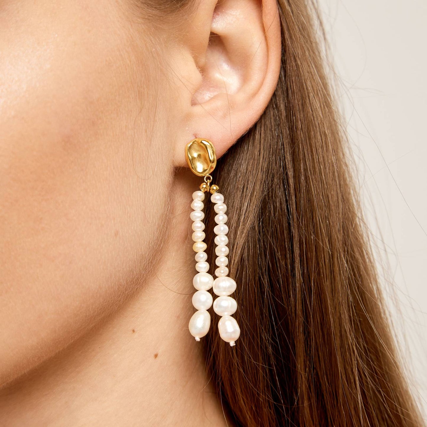 Calliope Earrings - Gold