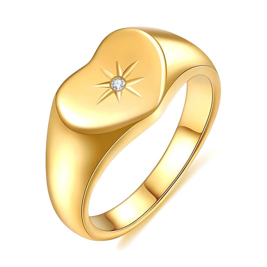 Love All the Way Ring - Gold